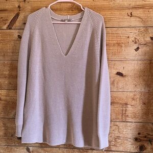 Athleta Switchback Pullover Light Mauve Pink Color